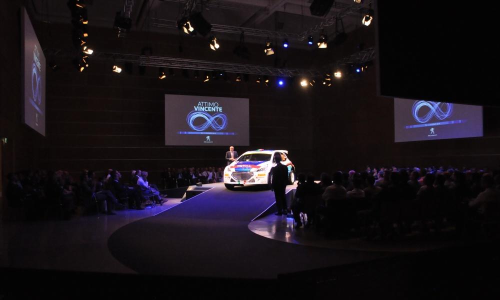 Peugeot Italia | Evento Corporate | 
 Palacongressi di Rimini | Produced by Archetipo | Credits: Egg Events