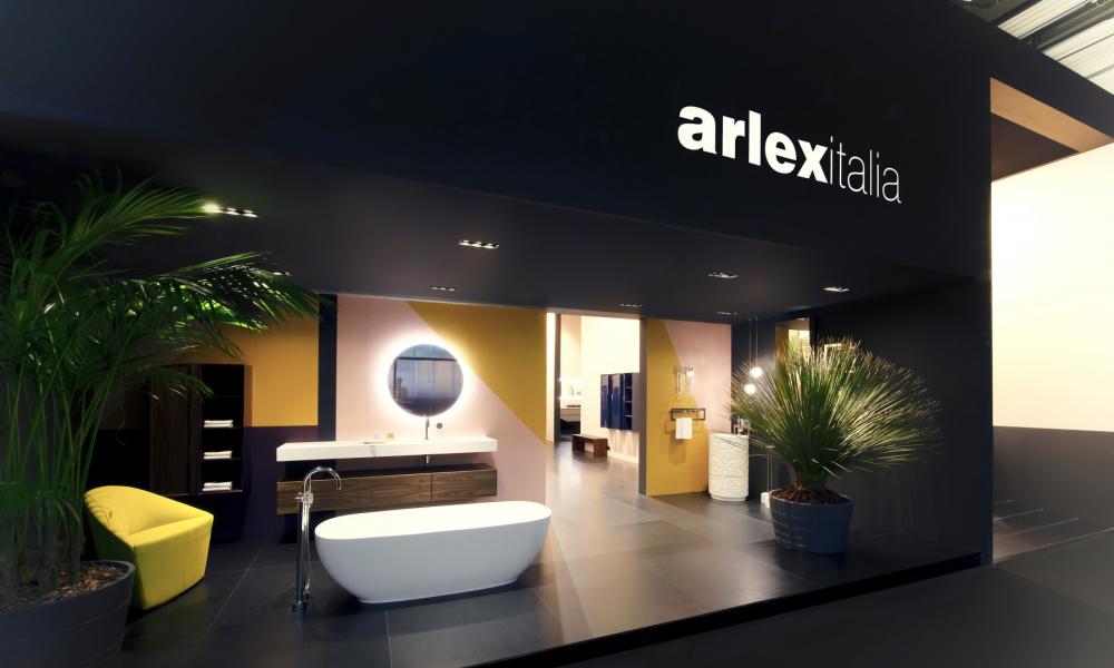 Arlex Italia | Salone del Bagno | Fiera Milano Rho | Credits: Bernhardt & Vella Studio
